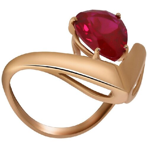 Кольцо MAGIC STONES, красное золото, 585 проба, рубин, размер 18.5, золотой, красный кольцо из золота 01 2 778 1600 010