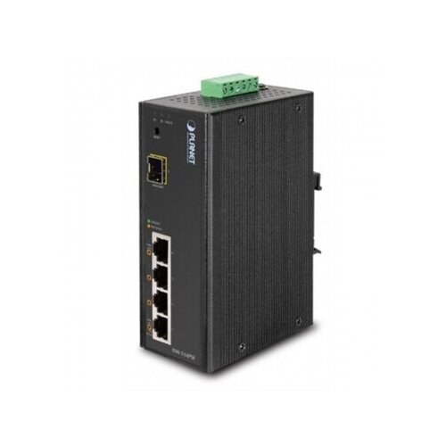 Коммутатор PoE Planet ISW-514PTF промышленный IP30 4-Port FETP 1-Port FiberSFP -40 to 75 C 2522200₽