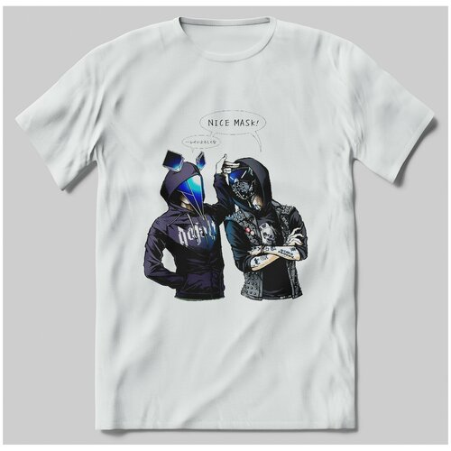 фото Футболка с принтом watch dogs - 19 brut-shop