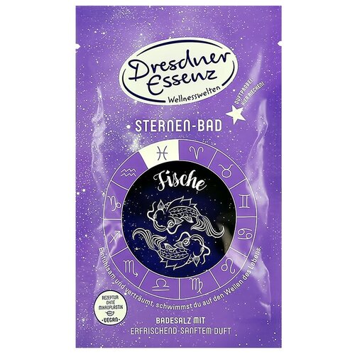Соль для ванны DRESDNER ESSENZ STAR BATH Рыбы 60 г