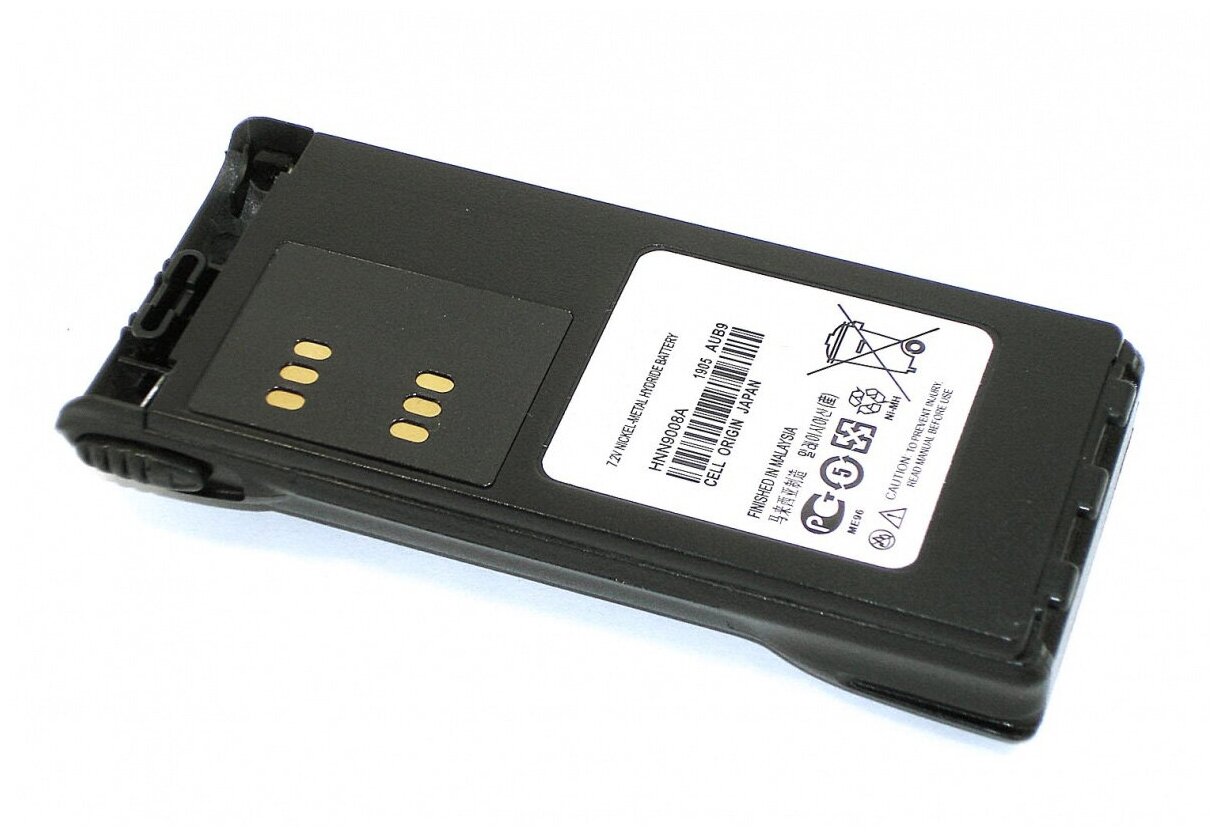 Аккумулятор для Motorola GP340 HT750 HT1200 (HNN9008A, HNN9009A, PMNN4151AR) 1250mAh Ni-Mh 7.2V