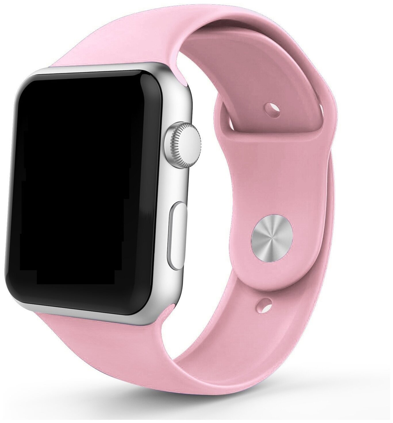 Ремешок спортивный для Apple Watch 38/40/41 mm Розовый