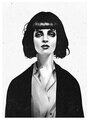 Интерьерный постер "Mrs Mia Wallace" размера 50х70 см 500*700 мм репродукция без рамы в тубусе для декора комнаты офиса дома дизайна спальни гостиной