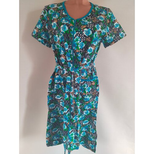 фото Халат fox tex, размер 60, синий