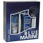 Подарочный косметический набор FESTIVA Blue Marine для мужчин (Шампунь 250 мл. + Пена для бритья 200 мл.) - изображение