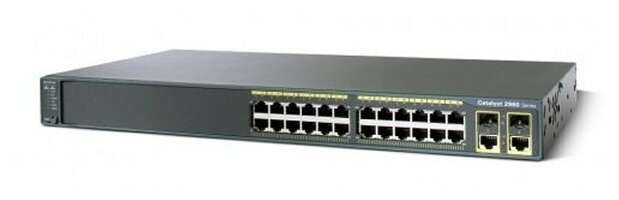 Коммутаторы Cisco WS-C2960+24LC-S