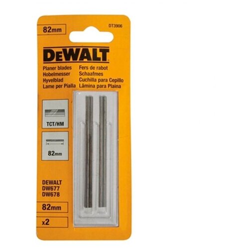 Ножи для рубанка DeWalt 82мм пара DT3906 4703₽