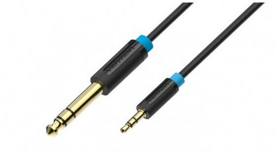 Кабель аудио 1xMini Jack - 1xJack Vention BABBH 2.0m
