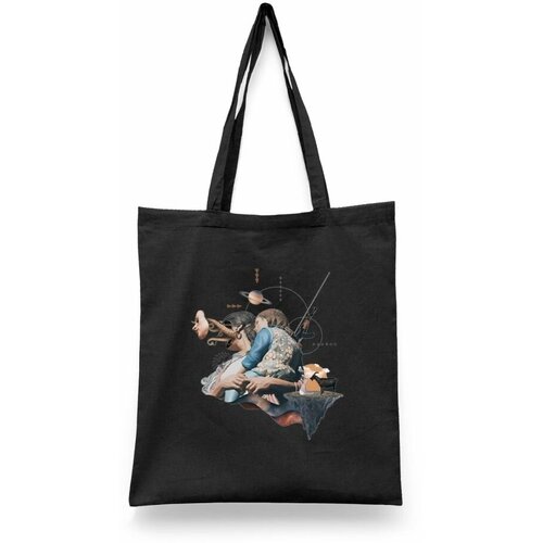 фото Сумка шоппер каждому своё, черный