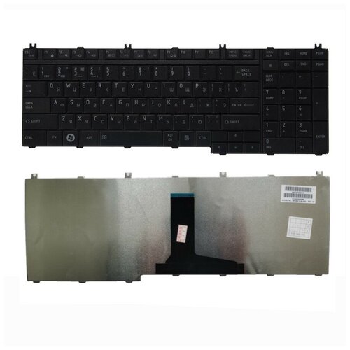 Клавиатура для Toshiba Satellite L500 L505 A505 P300 L350 NSK-THK0R NSK-TBA0R черная 73000₽
