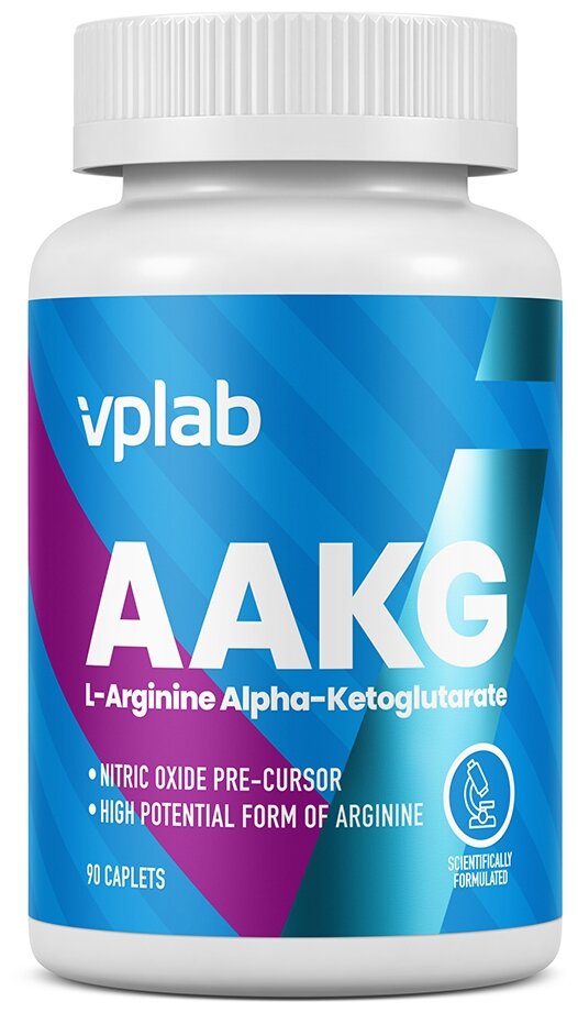 VPLab AAKG L-Arginine Alpha-Ketoglutarate таб., 90 шт.