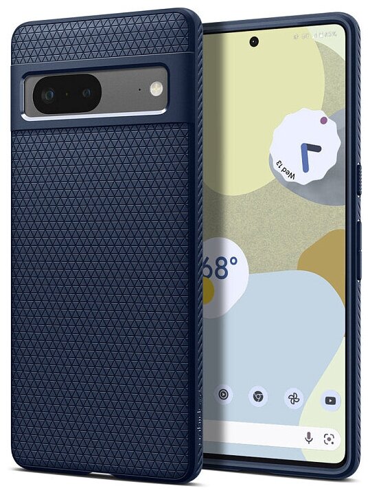 Чехол Spigen Liquid Air (ACS04697) для Google Pixel 7 (Navy Blue)