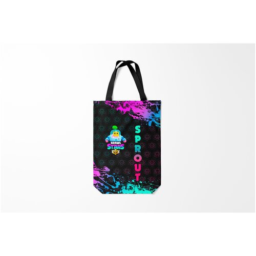 фото Сумка-шоппер / 31х42 см / геймерам / brawl stars sprout 25 burnettie