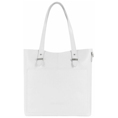 фото Сумка женская,из натуральной кожи,mayger,а-дс-317-2,коричневый,модель шоппер,с двумя ручками,с плечевым ремешком