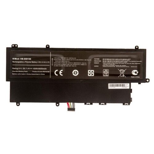 Battery / Аккумулятор для ноутбука Samsung 530U3B, 530U3C, 530U3C-A06, 530U3C-A07, 530U3C-J01, 535U3C, 535U3C-A01, 6000mAh 45wh, 7.4V аккумулятор для ноутбука samsung 530u3c a0f