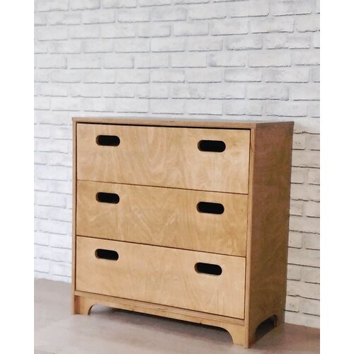 Комод деревянный для вещей дуб