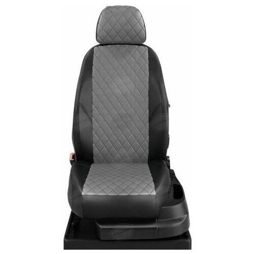 фото Чехлы на сиденья peugeot 508 1 2011-2018 экокожа черный, серый автолидер pg21-1001-ec02-r-gra avtolider1