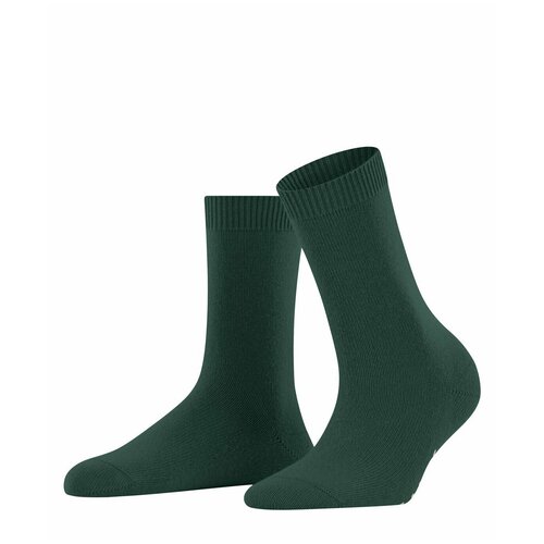 фото Женские носки falke средние, утепленные, 140 den, размер 39-42, зеленый