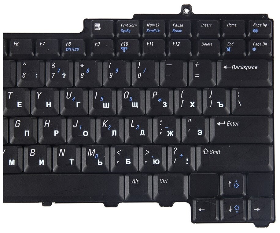 Клавиатура для Dell Inspiron 1501 6400 630M 640M PP20L Vostro 1000 NSK-D5A0R 9JN6782A0R