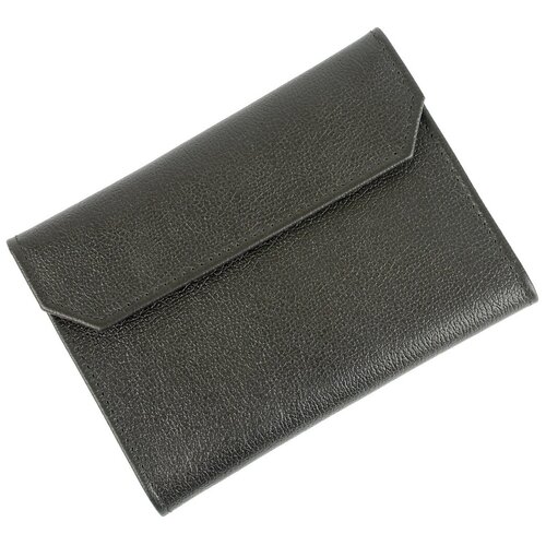 фото Обложка для паспорта из натуральной кожи, футляр на паспорт, чехол на удостоверение мужской черный п402-150 кроко