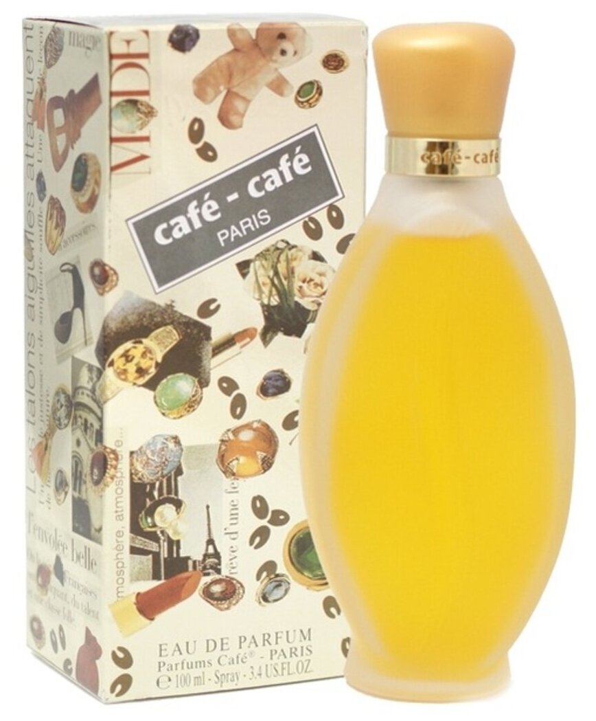 Cafe Parfums парфюмерная вода Cafe-Cafe pour Femme, 100 мл