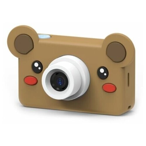 Детский цифровой фотоаппарат / камера с картой памяти 16Gb / Kids Camera Zoo Family (Мишка)