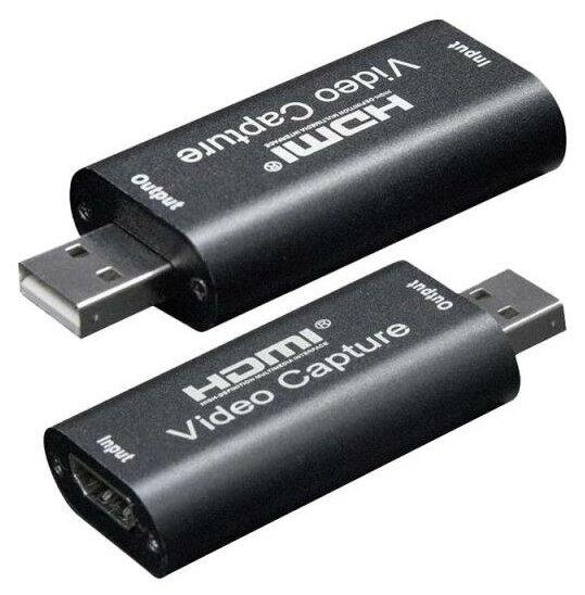 Устройство видеозахвата HU-01, HDMI F - USB 3.0 AM