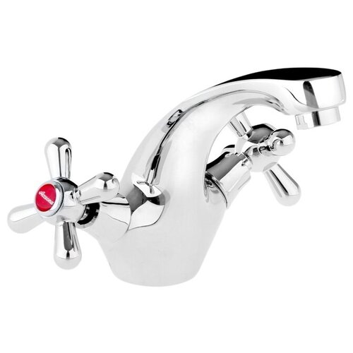 фото Смеситель для раковины accoona a9072. двухвентильный. хром 1155045