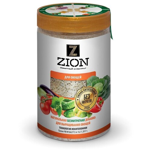 Субстрат ионитный, 700 г, для выращивания овощных культур, ZION ZION 5126842 .