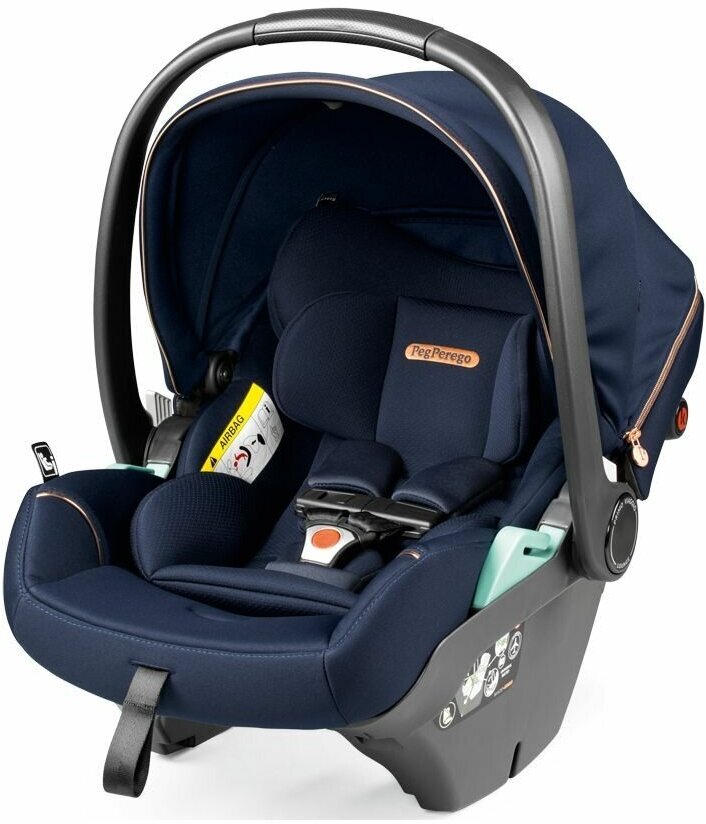 Автокресло 0+ Peg-Perego Primo Viaggio Lounge Blue Shine