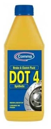 COMMA DOT 4 BRAKE FLUID (1L)_жидкость тормозная! DOT 4\ COMMA BF41L