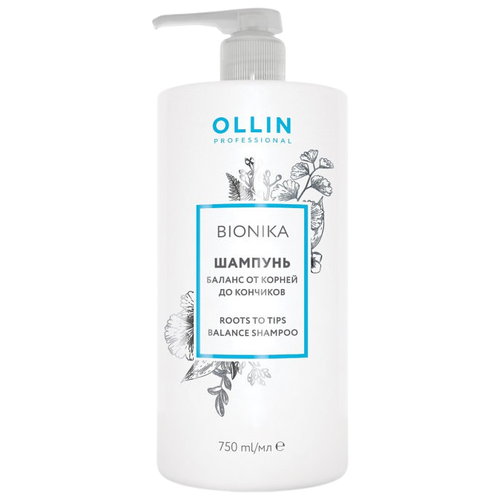 OLLIN Professional шампунь Bionika Баланс от корней до кончиков, 750 мл шампунь баланс от корней до кончиков ollin professional bionika 750 мл
