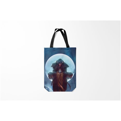фото Сумка-шоппер / 31х42 см / геймерам / the witcher бестия из туссента burnettie