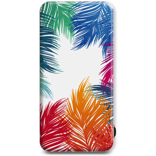 Power Bank Повербанк на 10 000 mAh павер банк переносной аккумулятор для зарядки телефона повербанк с рисунком Неоновые бабочки 129800₽