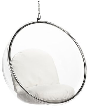 Кресло-шар подвесное Bubble Chair (Бабл) прозрачное