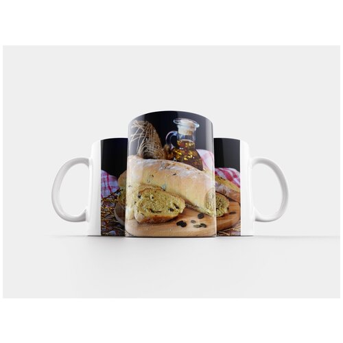 фото Кружка "буханка, чиабатта, запеченный" 320 мл lotsprints