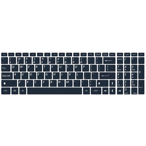 клавиатура keyboard для ноутбука acer nitro 5 an515 an515 51 an515 52 an515 53 черная с красной подсветкой Клавиатура для Acer AN515-54 с белой подсветкой p/n: NKI15130NA, 935064CDK201, PK132K11A04