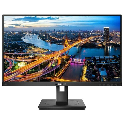Монитор 238 PHILIPS 245B100 Black с поворотом экрана IPS 2560x1440 75Hz 4 ms 178178 250 cdm 50M1 DVI 2801000₽