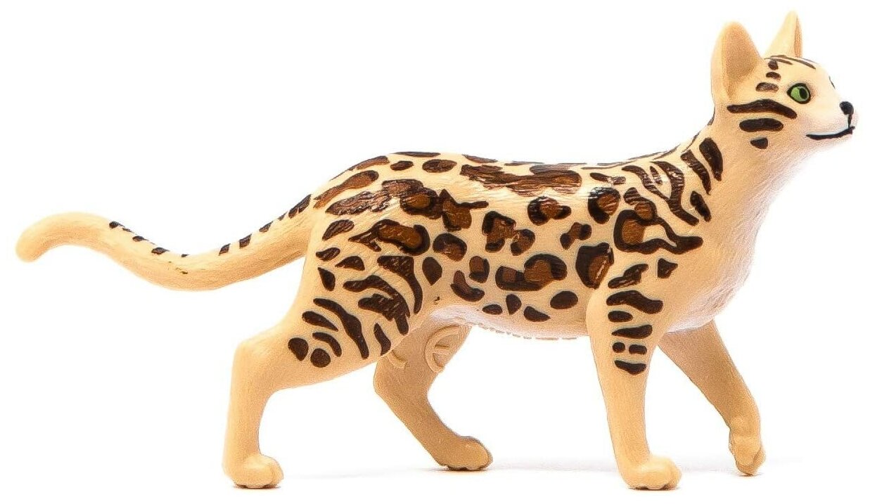 Фигурка Schleich Бенгальская кошка 13918, 4.6 см - фотография № 3