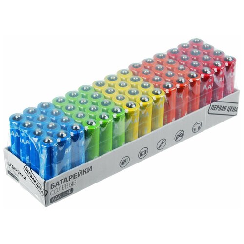 Батарейки Первая цена 60шт 