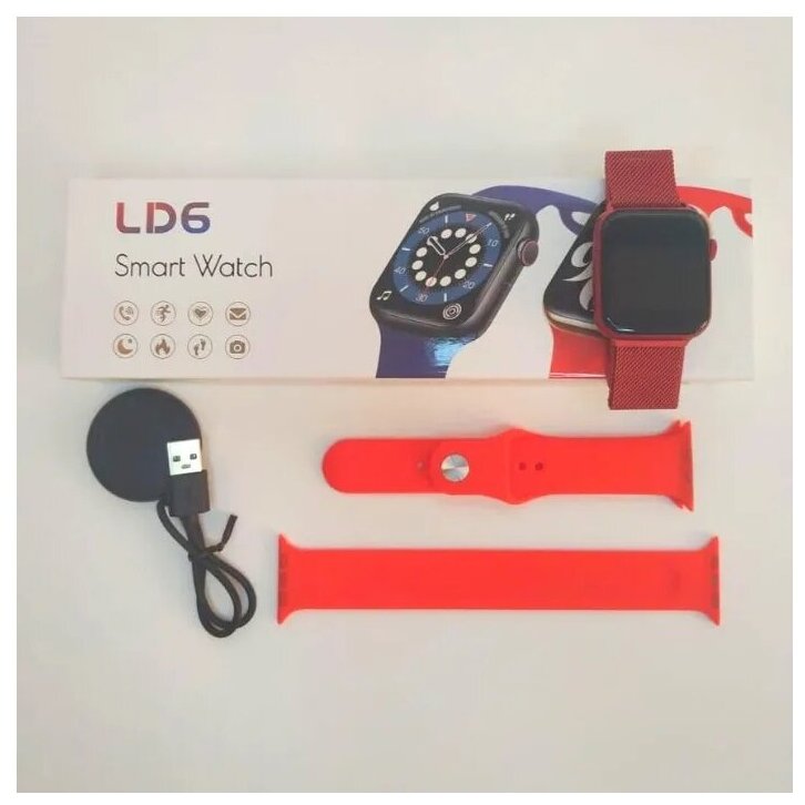 Смарт часы Smart watch ld6 ремешок в комплекте