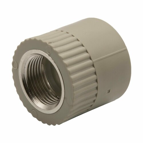 Муфта комб. вн 32х3/4' EVER® plast серый (Россия)