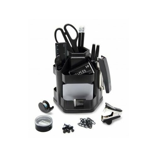 Набор Silwerhof Настольный (17 предметов) пластик черный