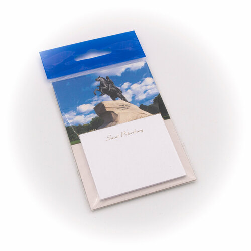Ежедневник Магнитный Малый СПб Медный всадник. Синее небо