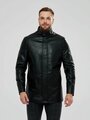 Куртка кожаная дипломат, размер 50, цвет черный