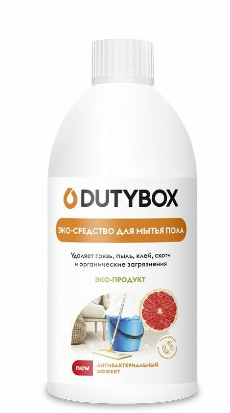 Dutybox Эко-средство для мытья пола, Грейпфрут, 500 мл