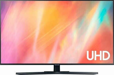 50" Телевизор Samsung UE50AU7500U 2021 VA, черный