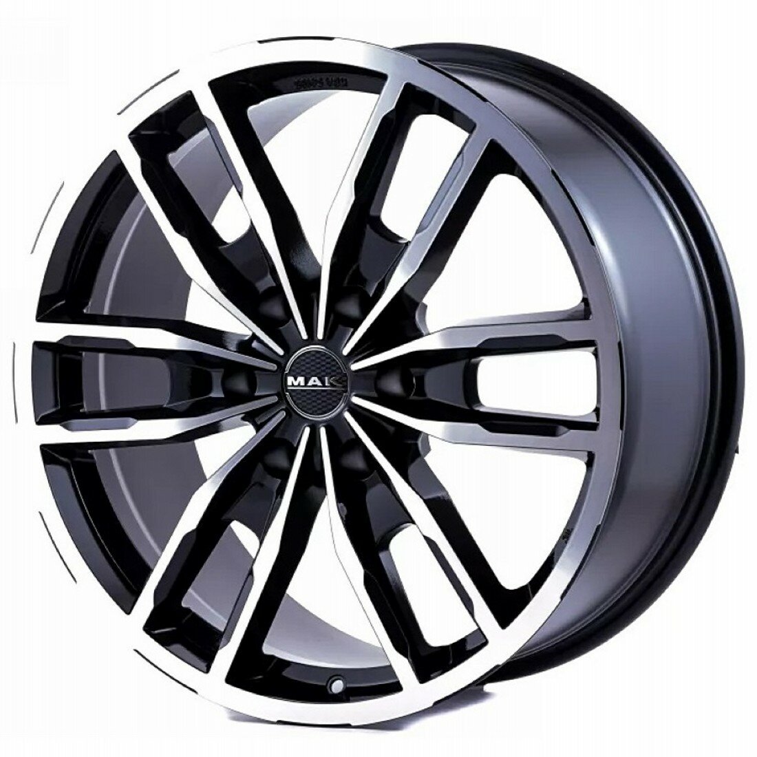 Колесный диск Mak Peak 7.5x17 6x139.7 ET25 D106.1 Black Mirror