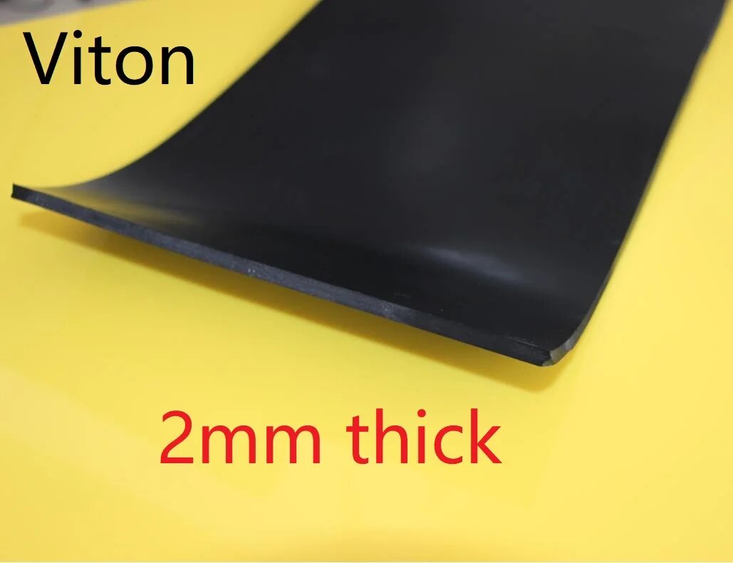 Фторрезиновая пластина Viton 2 мм aiweiliwen 2x300x300mm