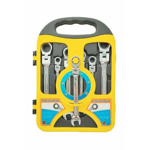 Набор ключей с трещеткой 7 предметов 8101213141719 1773₽